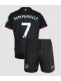 West Ham United Crysencio Summerville #7 Dječji Gostujuci Dres kompleti 2024-25 Kratak Rukavima (+ kratke hlače)